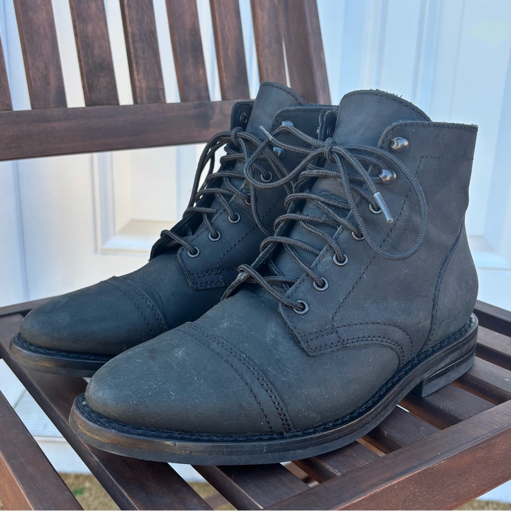 Thursday Boots Captain Matte Black 8